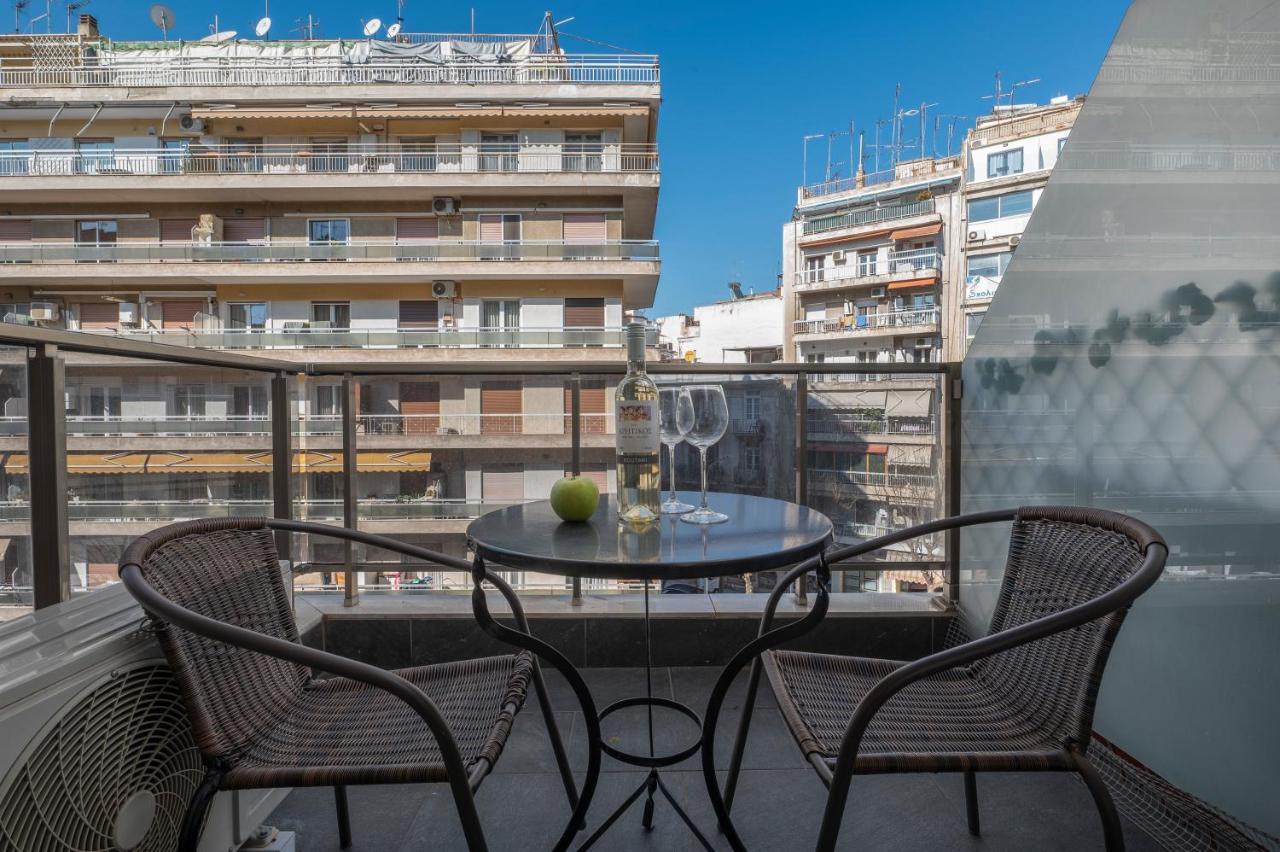 Kolomvou New Building Flat Apartment Thessaloníki Luaran gambar